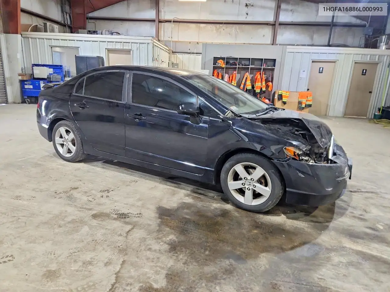 1HGFA16886L000993 2006 Honda Civic Ex