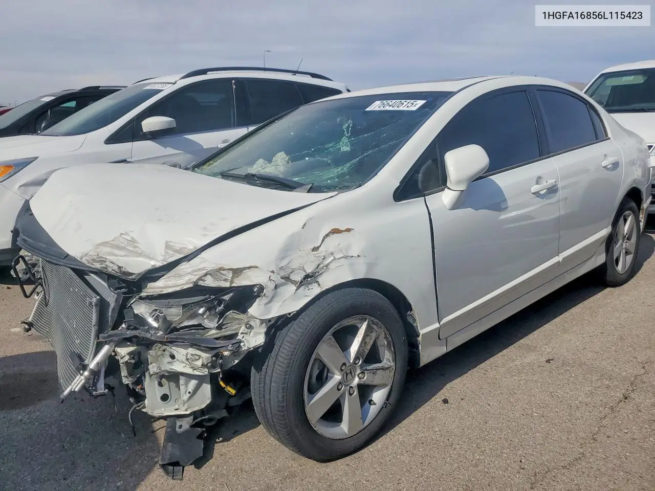 1HGFA16856L115423 2006 Honda Civic Ex