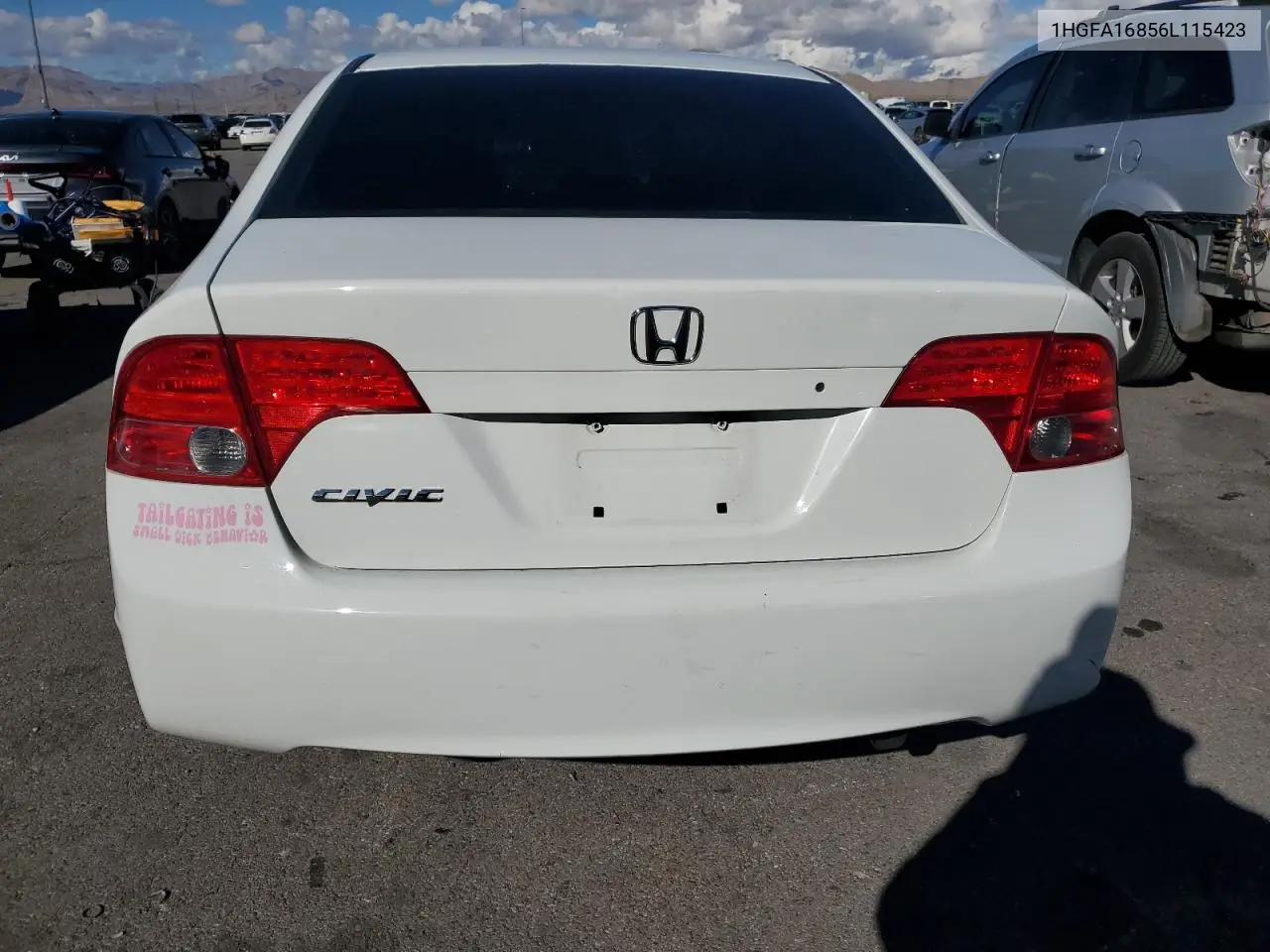 1HGFA16856L115423 2006 Honda Civic Ex