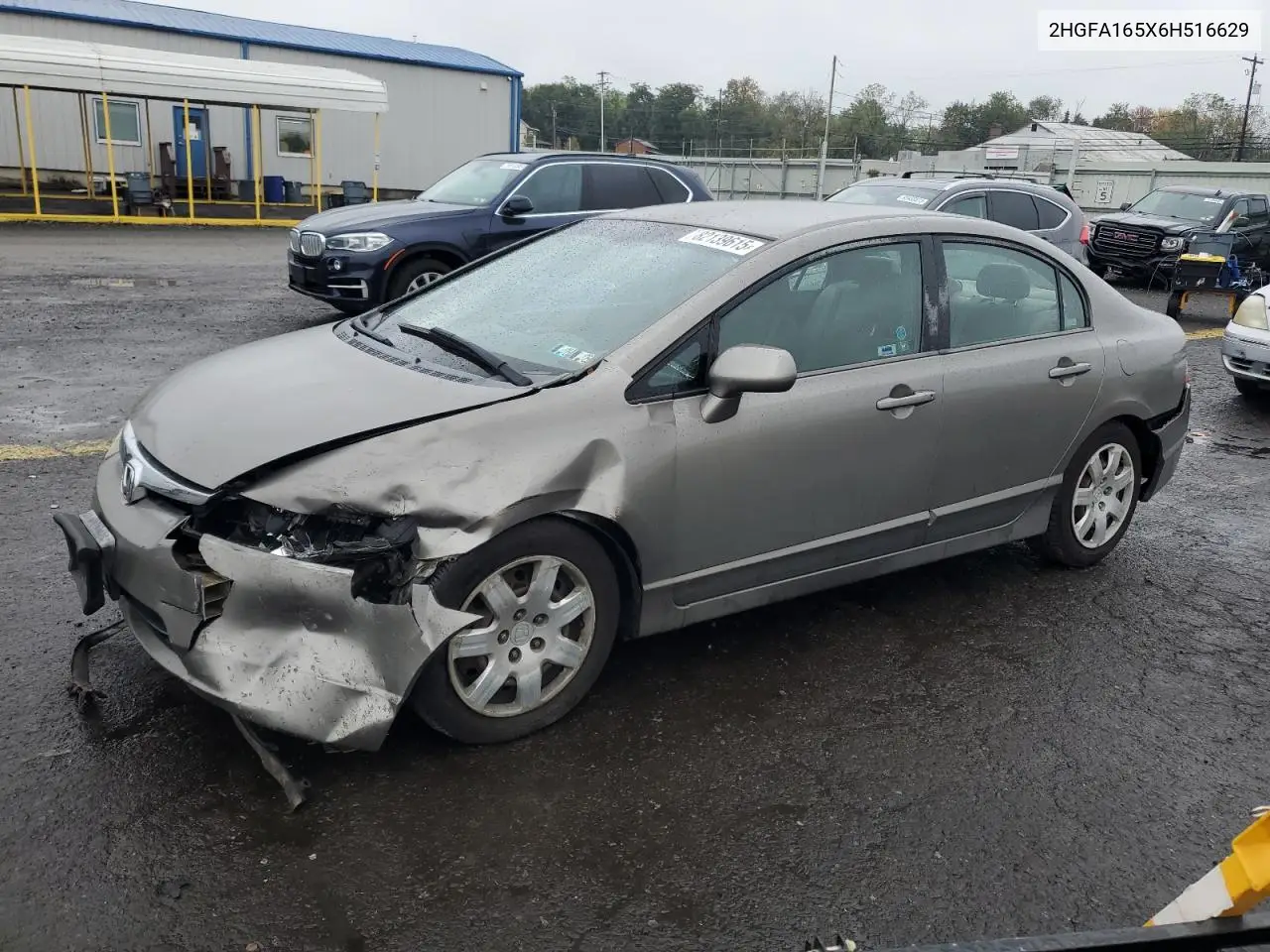 2HGFA165X6H516629 2006 Honda Civic Lx