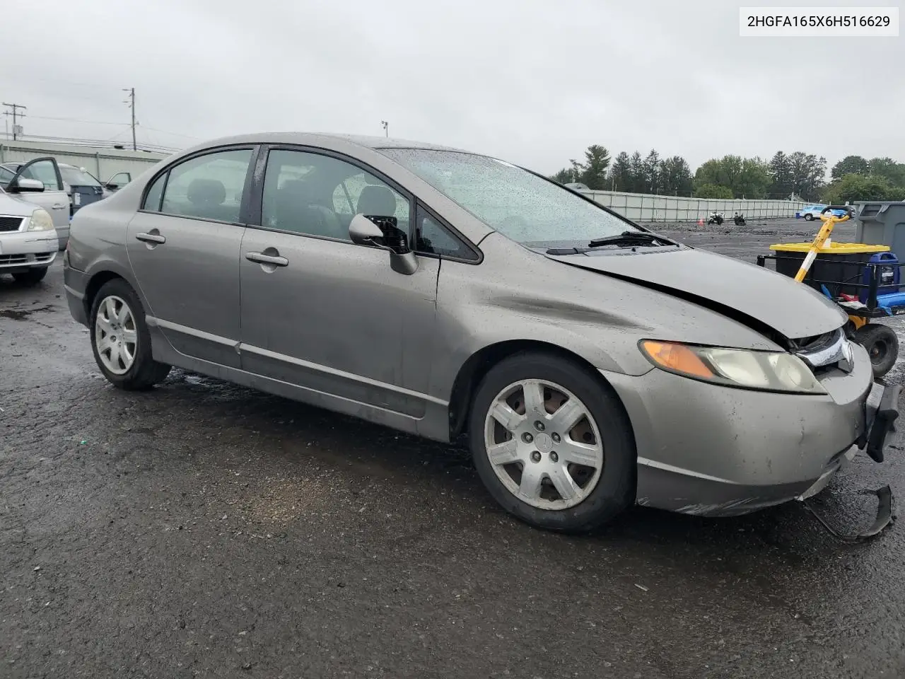 2HGFA165X6H516629 2006 Honda Civic Lx
