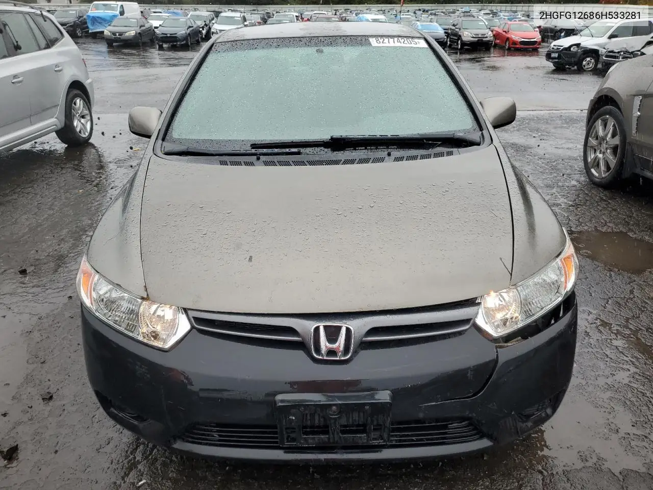 2HGFG12686H533281 2006 Honda Civic Lx