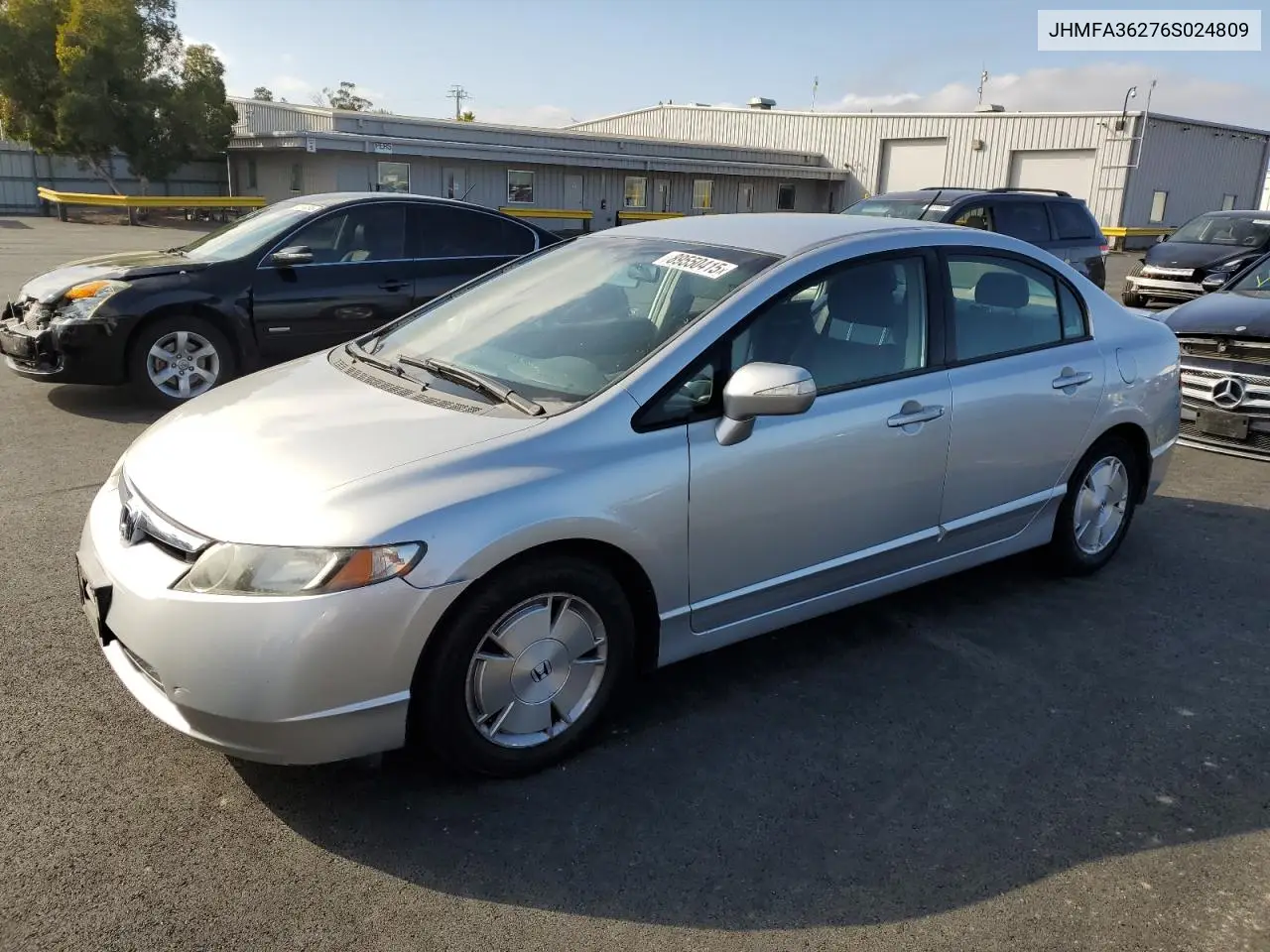 JHMFA36276S024809 2006 Honda Civic Hybrid