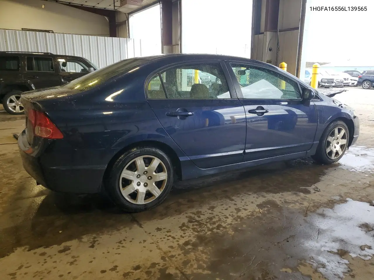 1HGFA16556L139565 2006 Honda Civic Lx