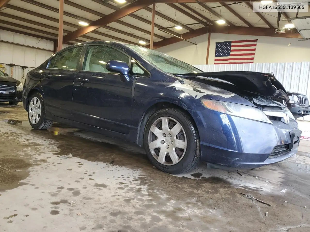1HGFA16556L139565 2006 Honda Civic Lx