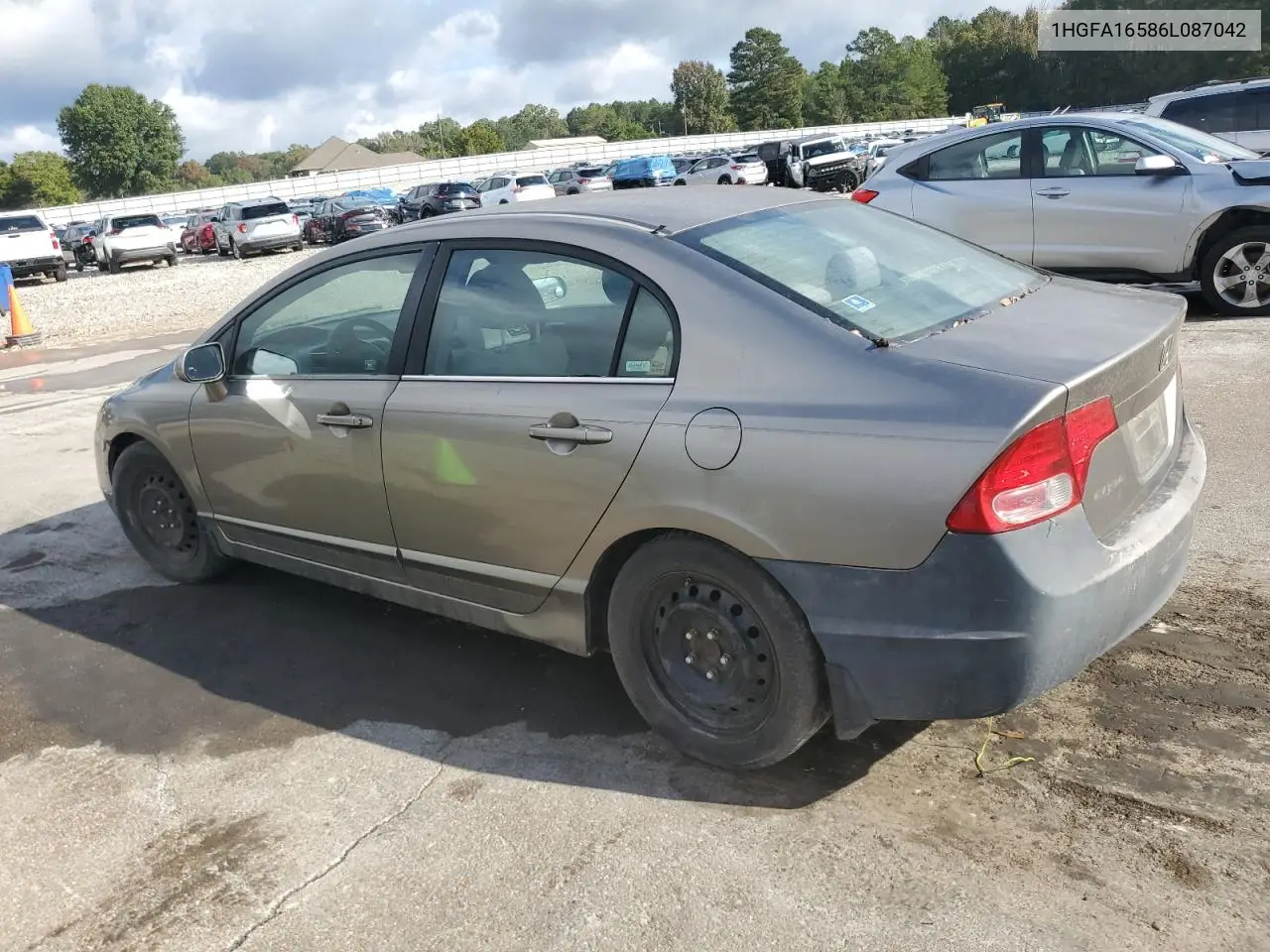 1HGFA16586L087042 2006 Honda Civic Lx