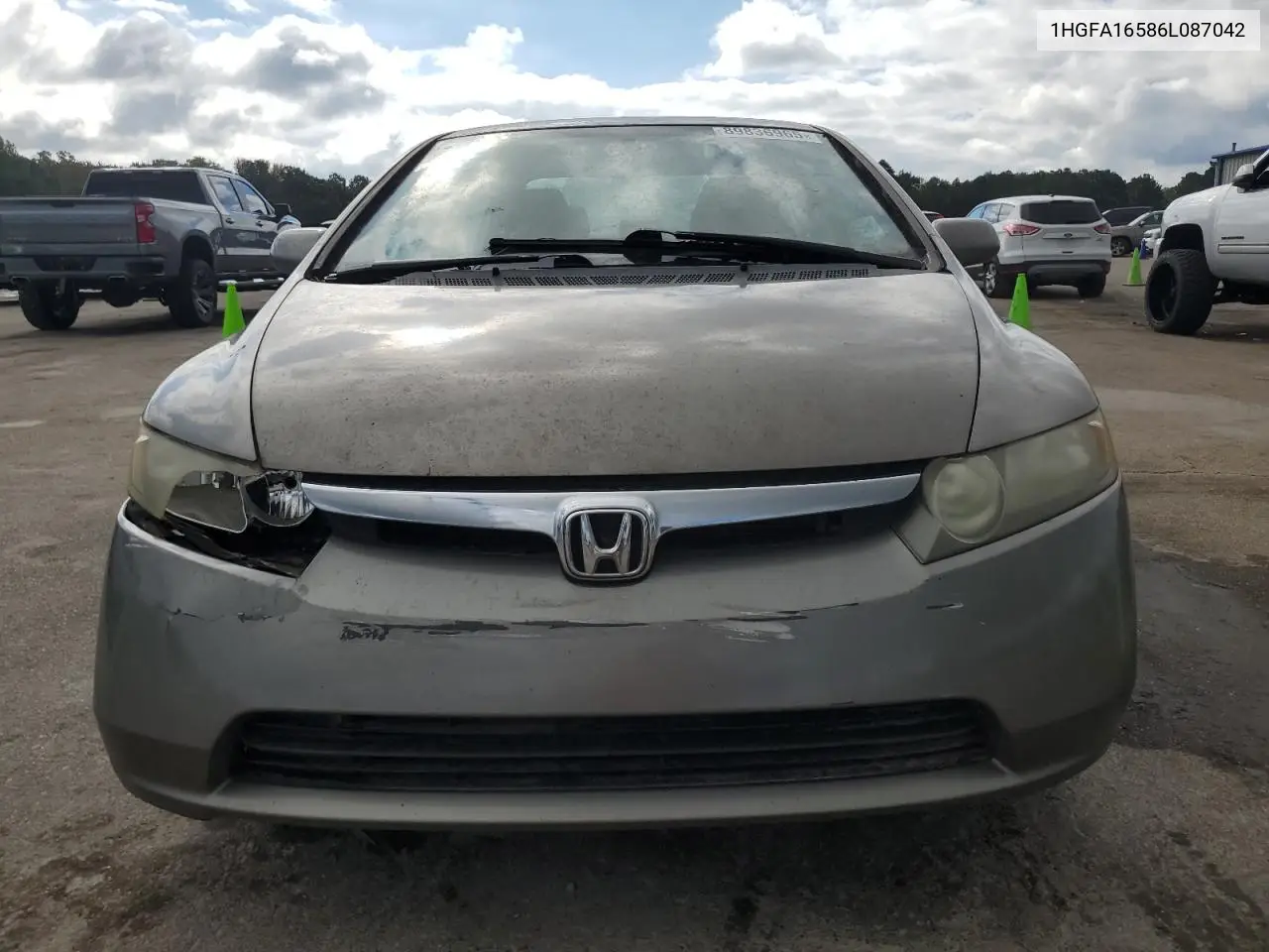 1HGFA16586L087042 2006 Honda Civic Lx