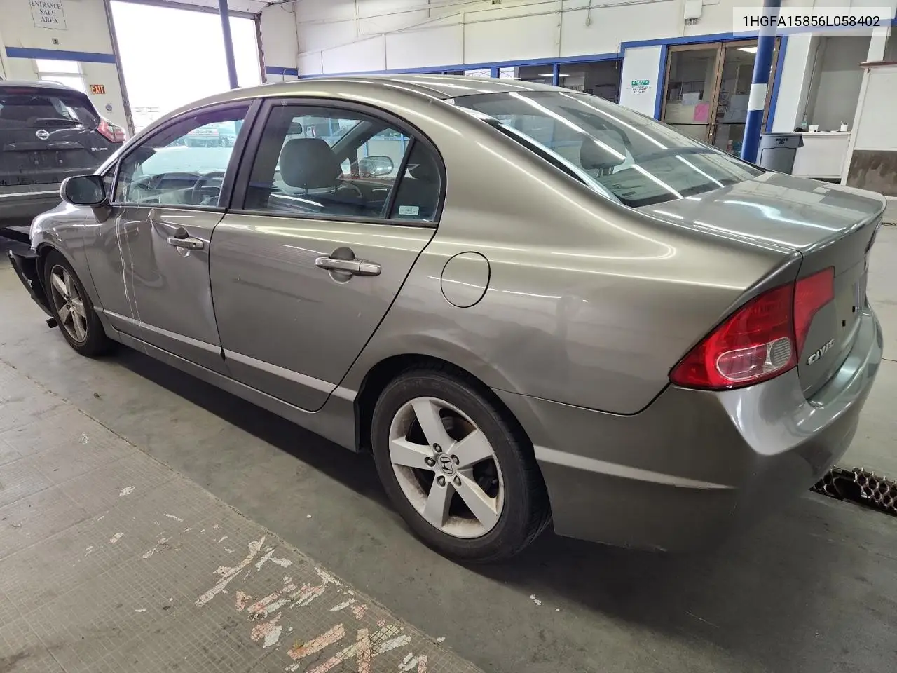 1HGFA15856L058402 2006 Honda Civic Ex