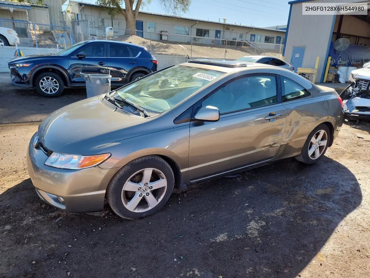2HGFG128X6H544980 2006 Honda Civic Ex