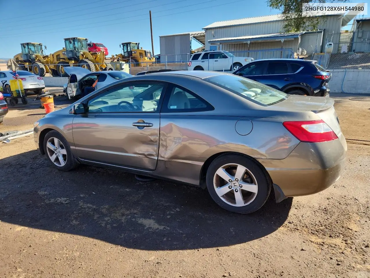 2HGFG128X6H544980 2006 Honda Civic Ex