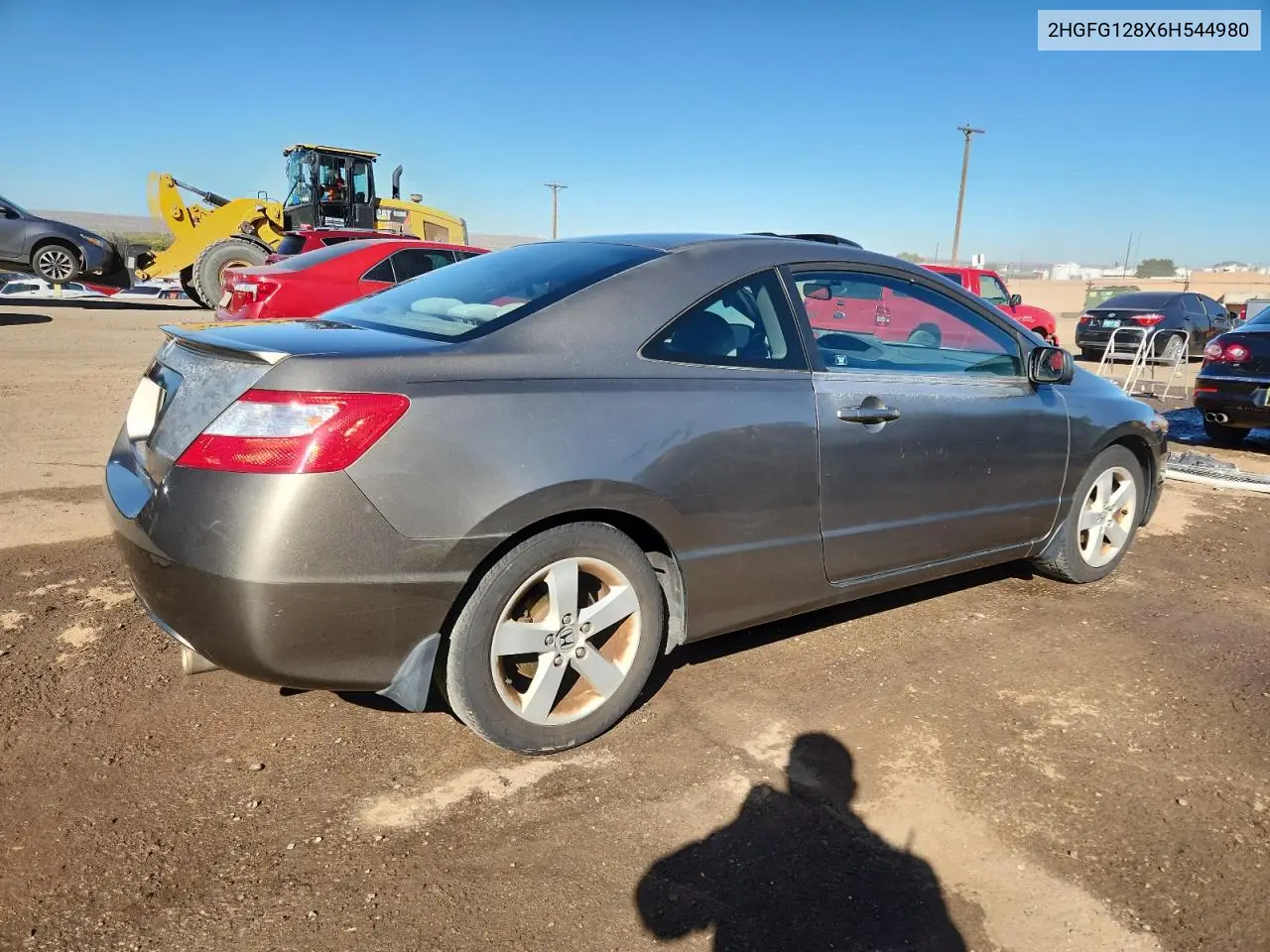 2HGFG128X6H544980 2006 Honda Civic Ex
