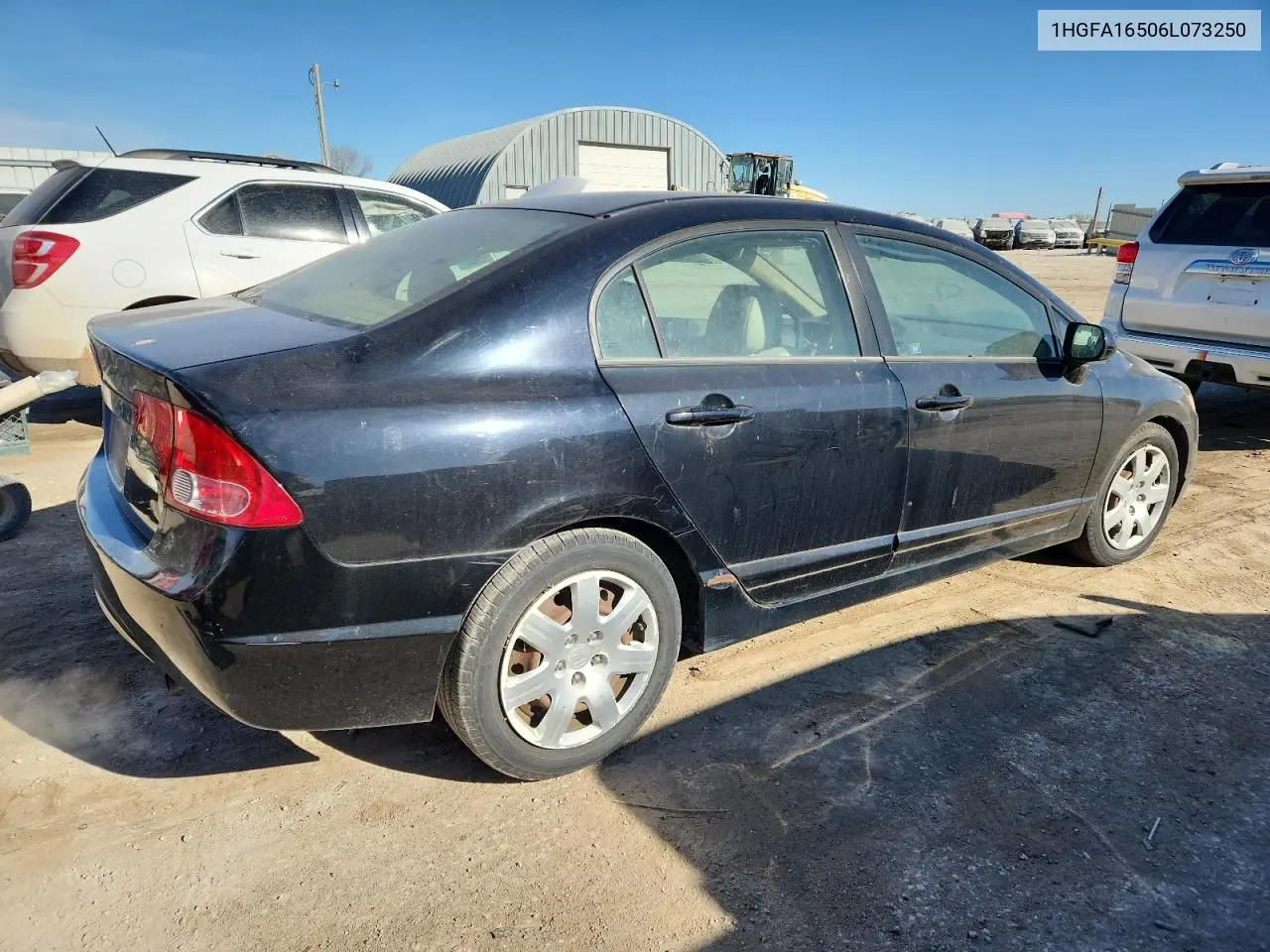 1HGFA16506L073250 2006 Honda Civic Lx