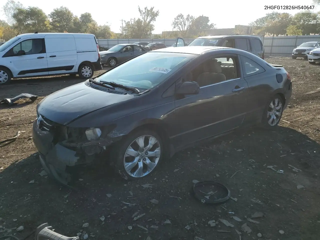 2HGFG12826H540647 2006 Honda Civic Ex