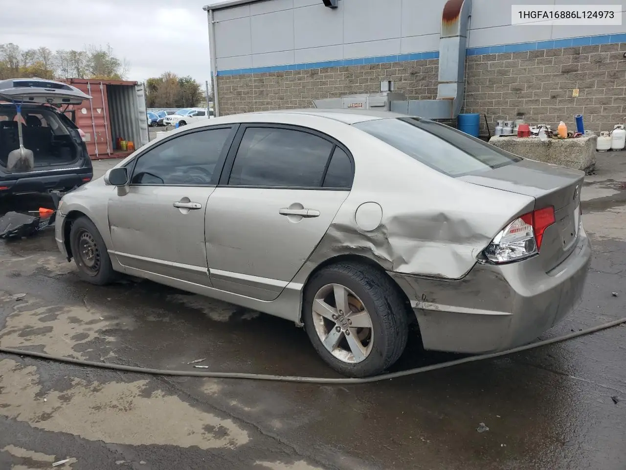 1HGFA16886L124973 2006 Honda Civic Ex
