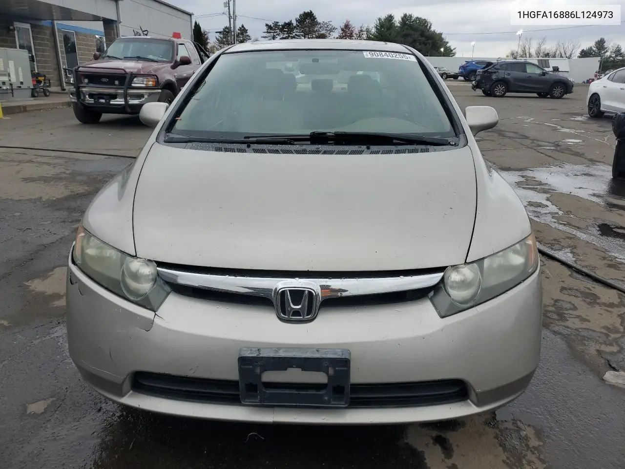 1HGFA16886L124973 2006 Honda Civic Ex