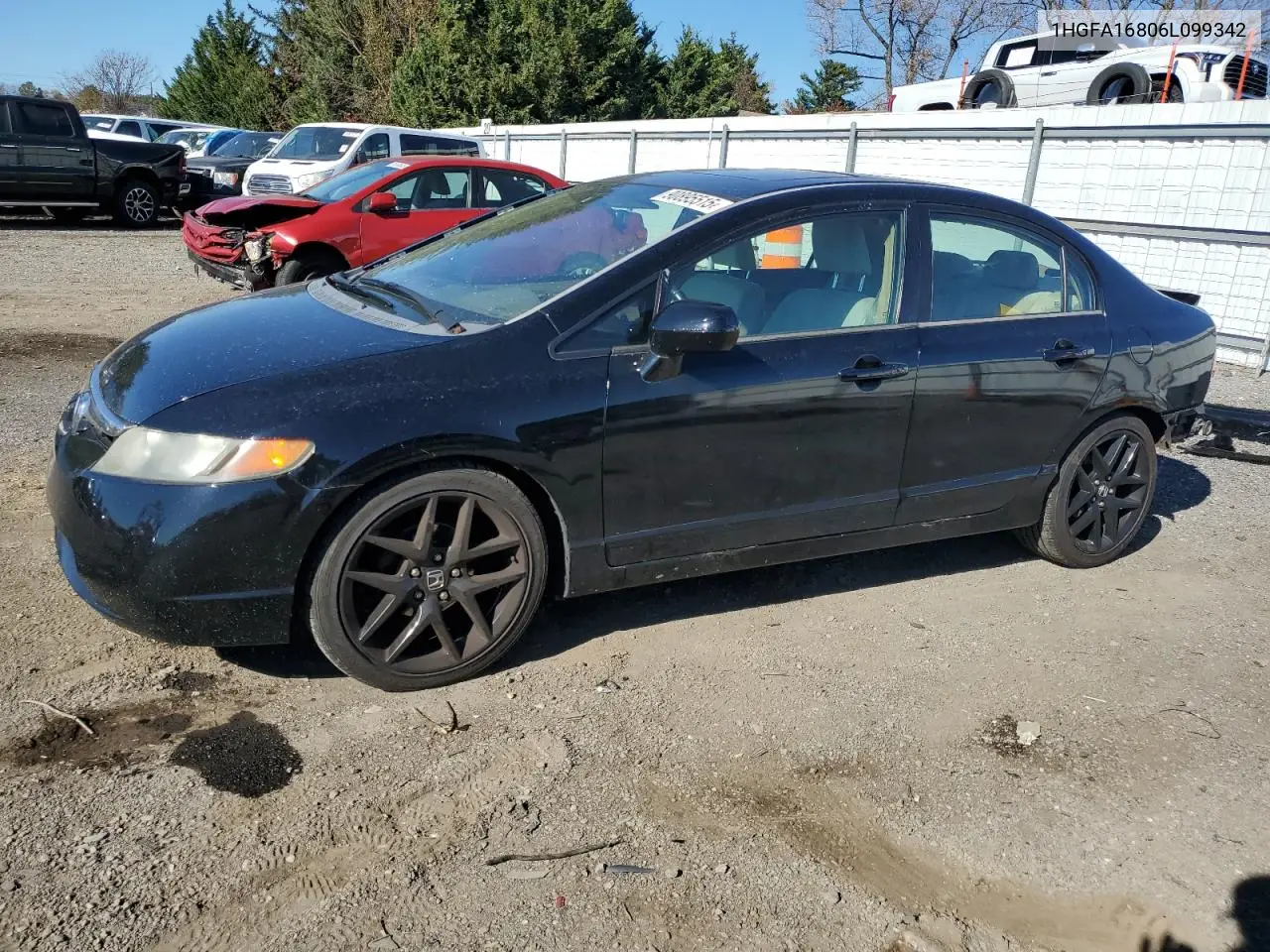 1HGFA16806L099342 2006 Honda Civic Ex