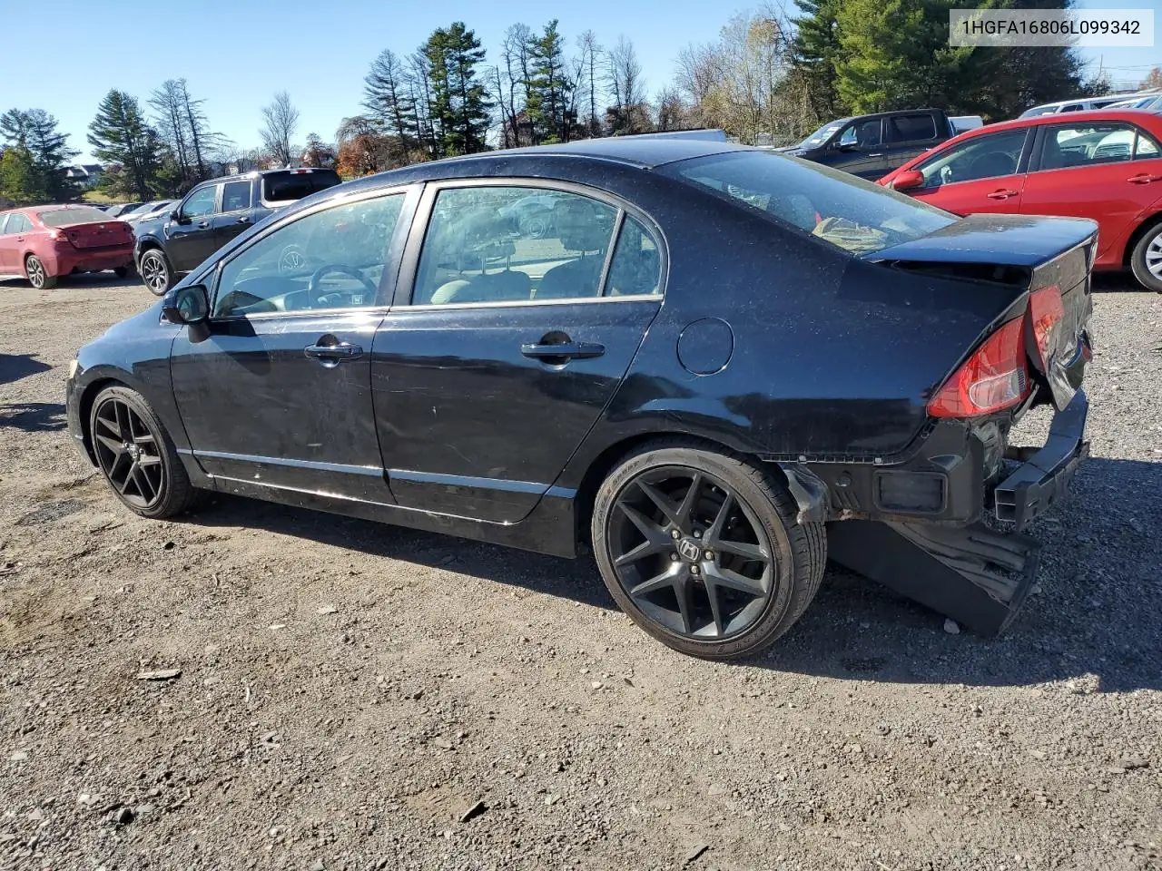 1HGFA16806L099342 2006 Honda Civic Ex