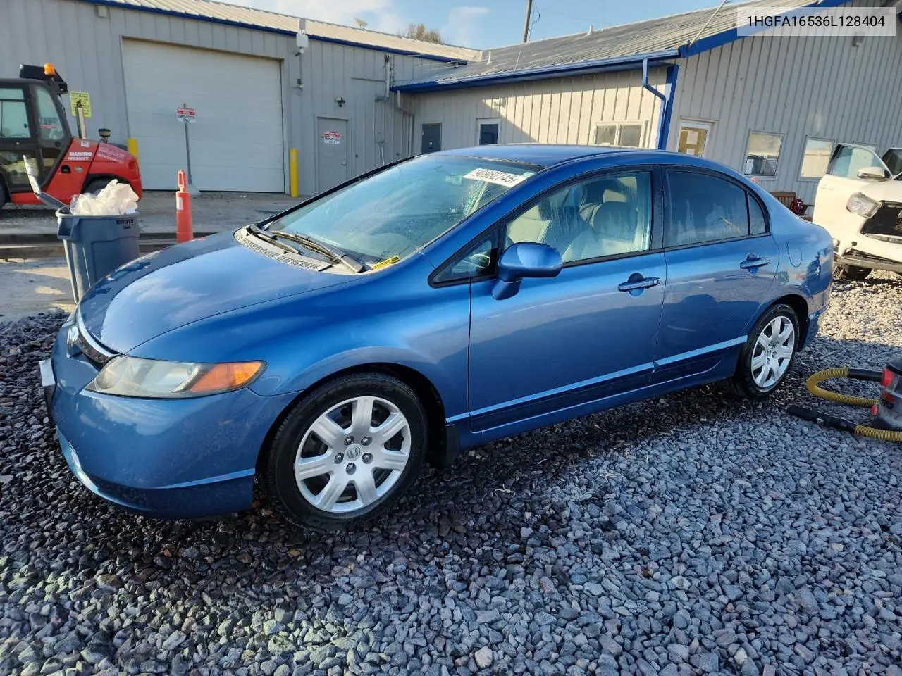1HGFA16536L128404 2006 Honda Civic Lx