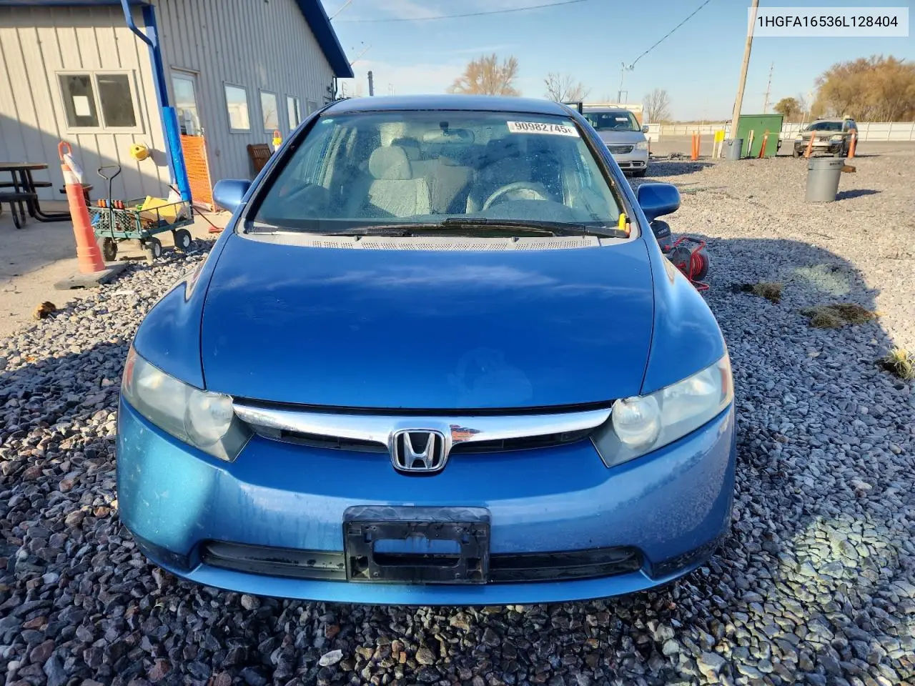 1HGFA16536L128404 2006 Honda Civic Lx
