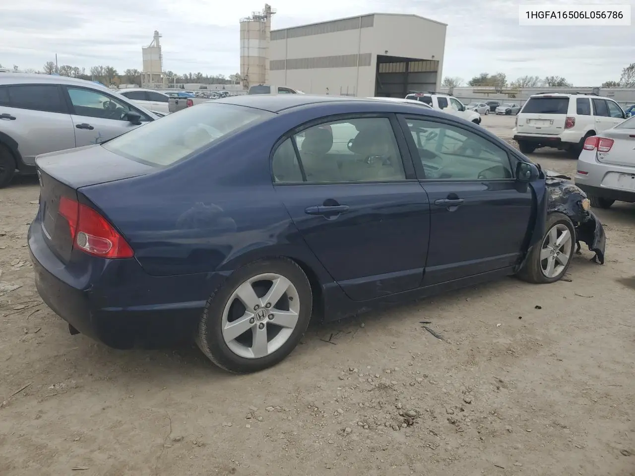 1HGFA16506L056786 2006 Honda Civic Lx