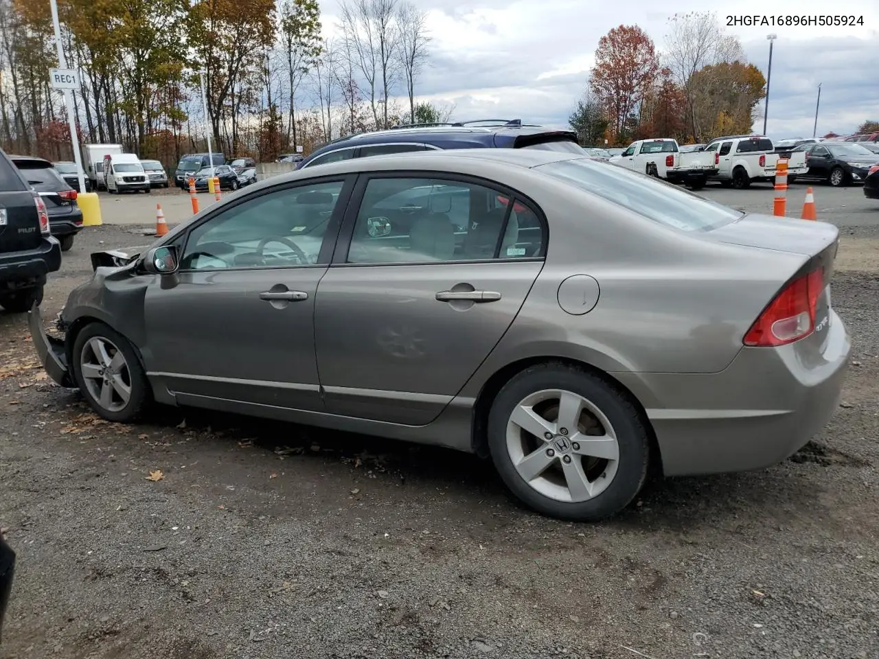 2HGFA16896H505924 2006 Honda Civic Ex