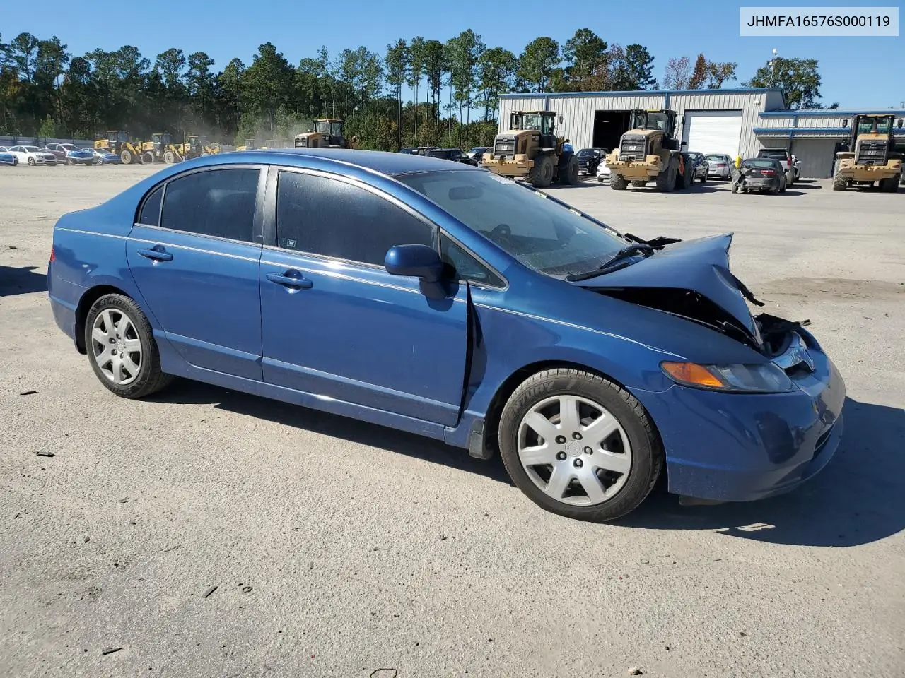 JHMFA16576S000119 2006 Honda Civic Lx