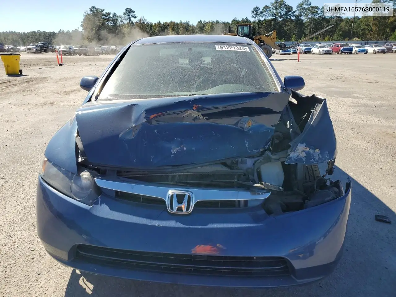 JHMFA16576S000119 2006 Honda Civic Lx