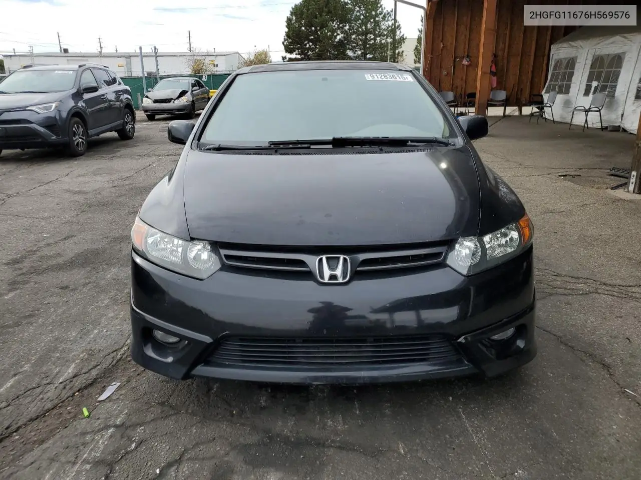 2HGFG11676H569576 2006 Honda Civic Lx