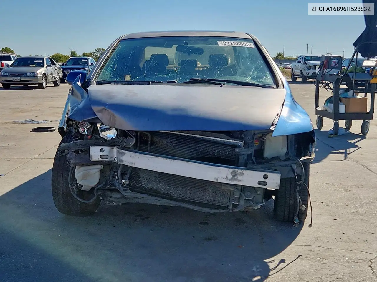 2HGFA16896H528832 2006 Honda Civic Ex
