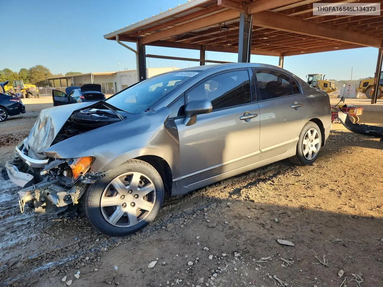 1HGFA16546L134373 2006 Honda Civic Lx