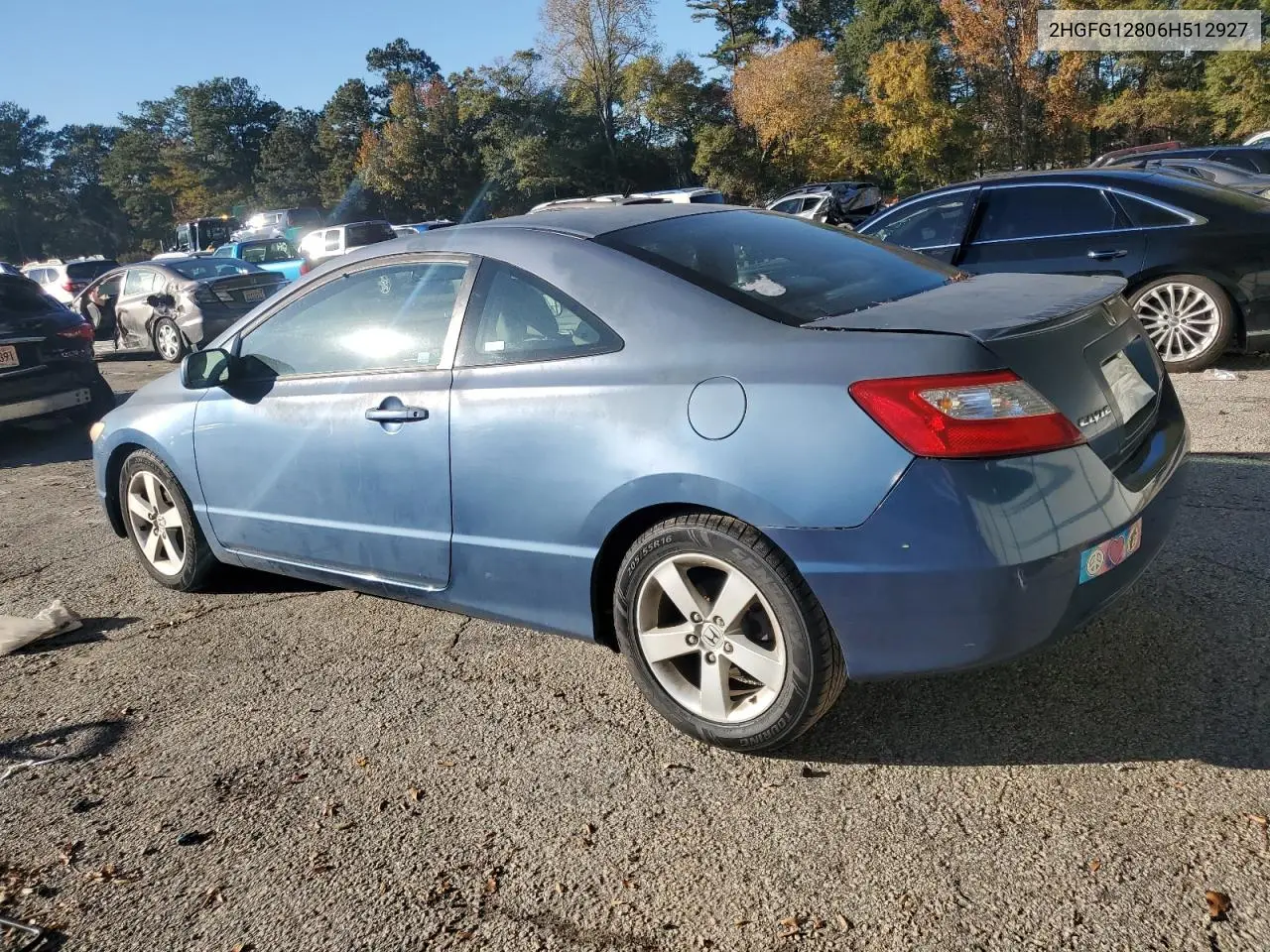 2HGFG12806H512927 2006 Honda Civic Ex
