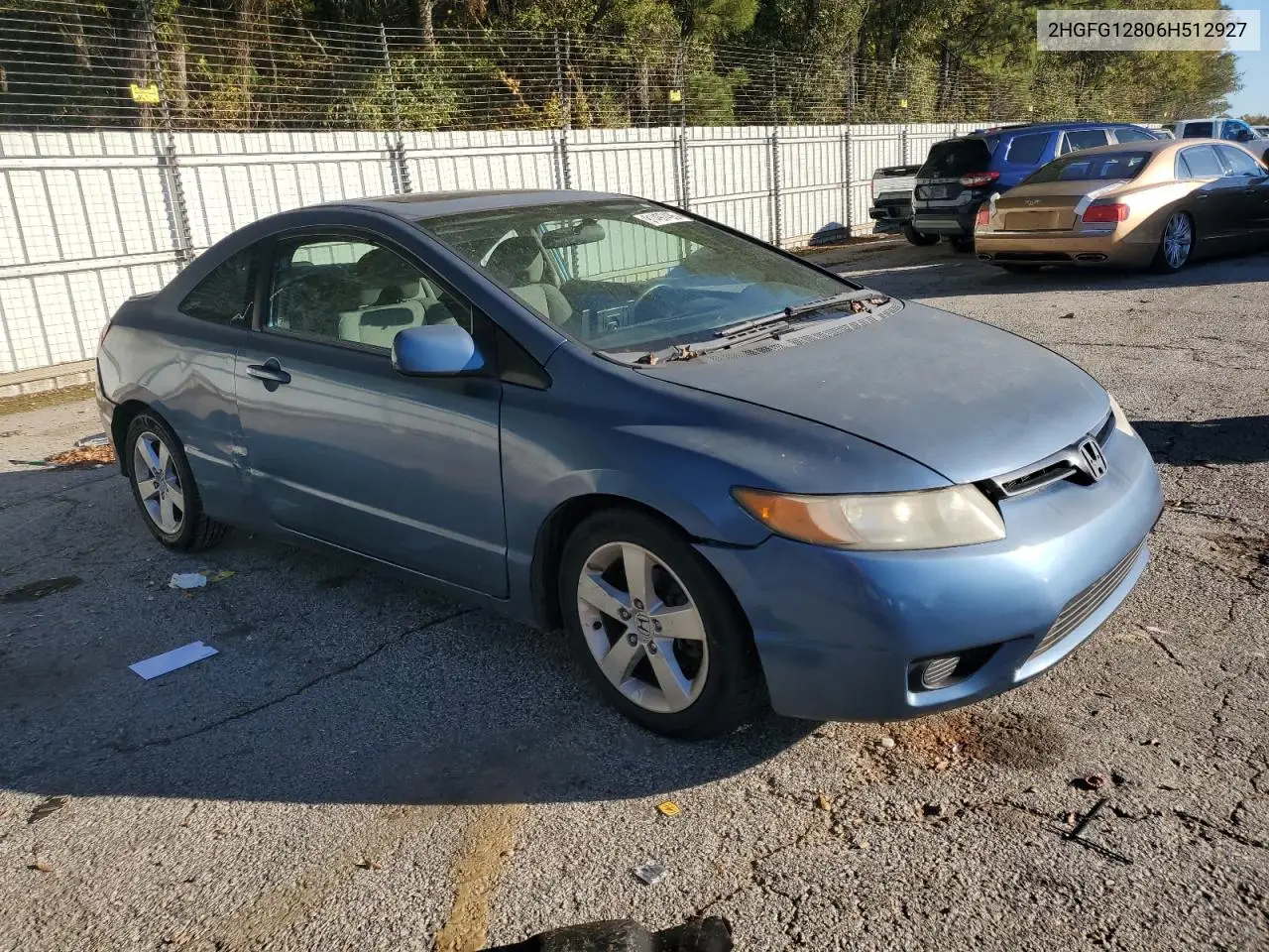 2HGFG12806H512927 2006 Honda Civic Ex