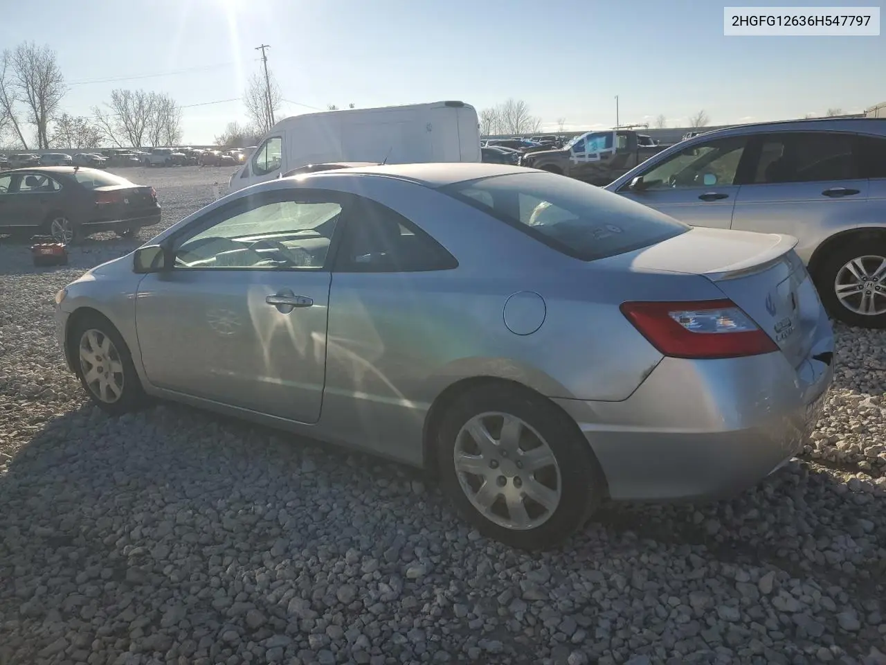 2HGFG12636H547797 2006 Honda Civic Lx