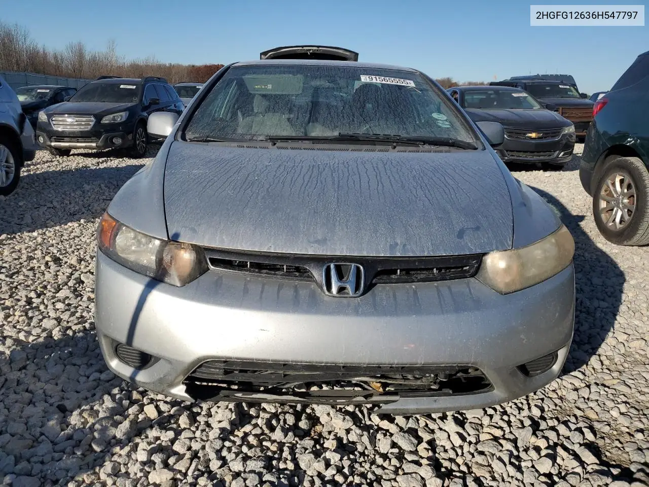 2HGFG12636H547797 2006 Honda Civic Lx