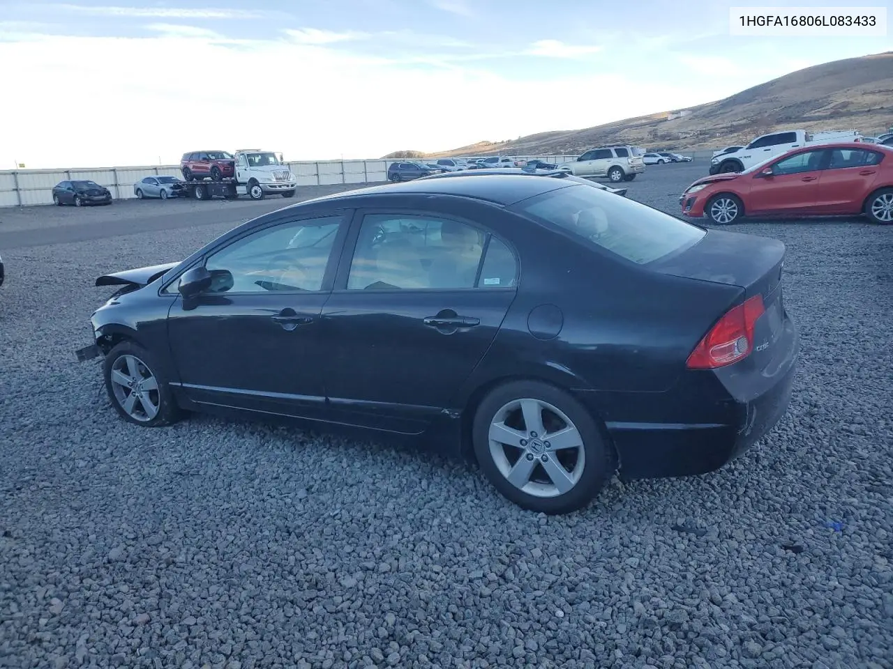 1HGFA16806L083433 2006 Honda Civic Ex