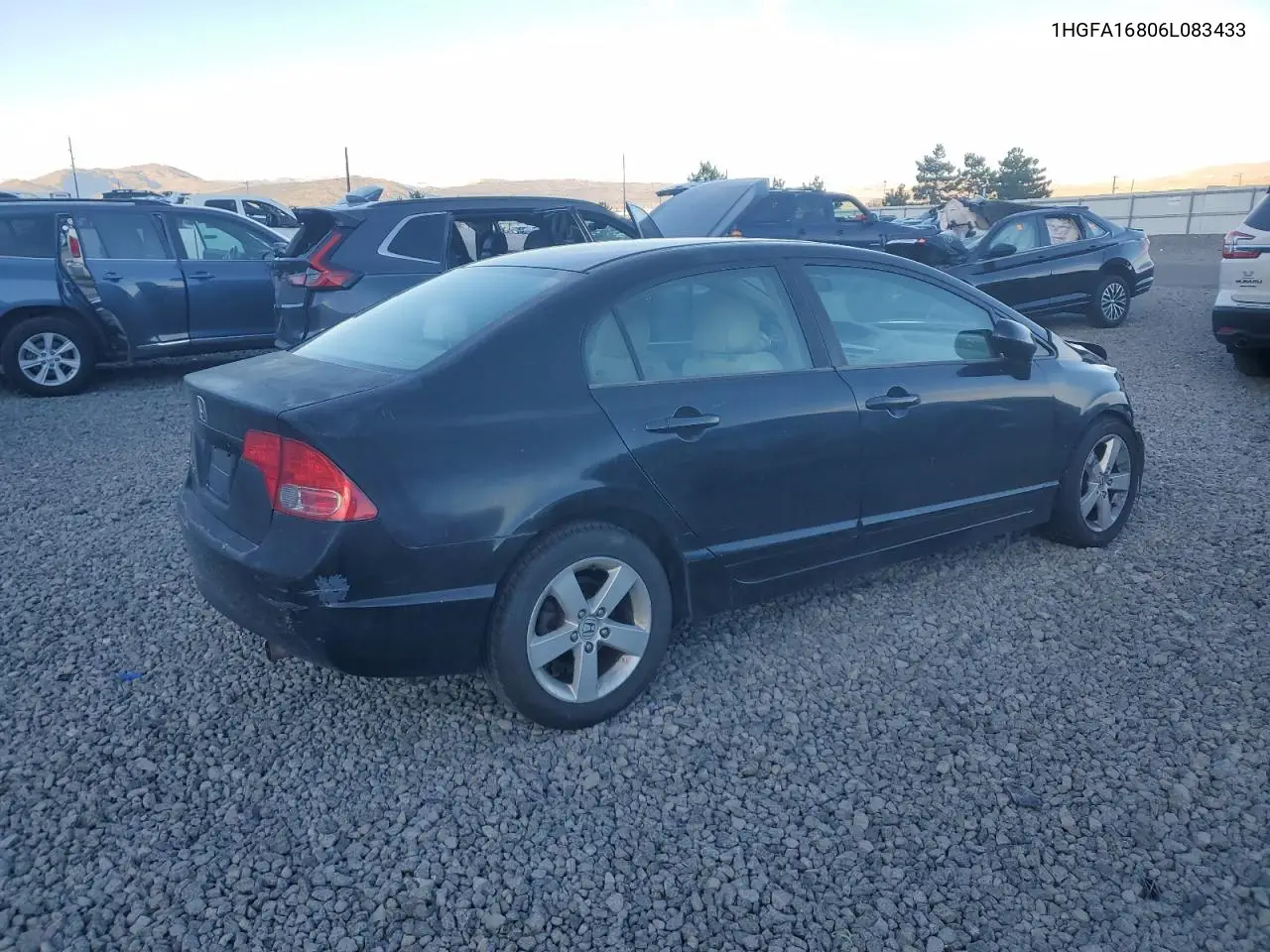 1HGFA16806L083433 2006 Honda Civic Ex