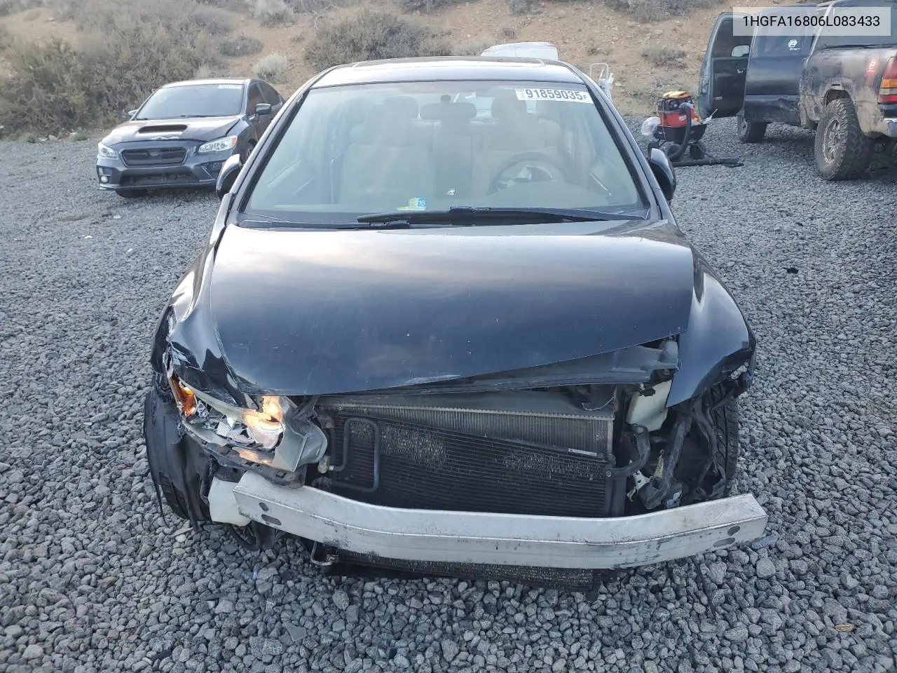 1HGFA16806L083433 2006 Honda Civic Ex
