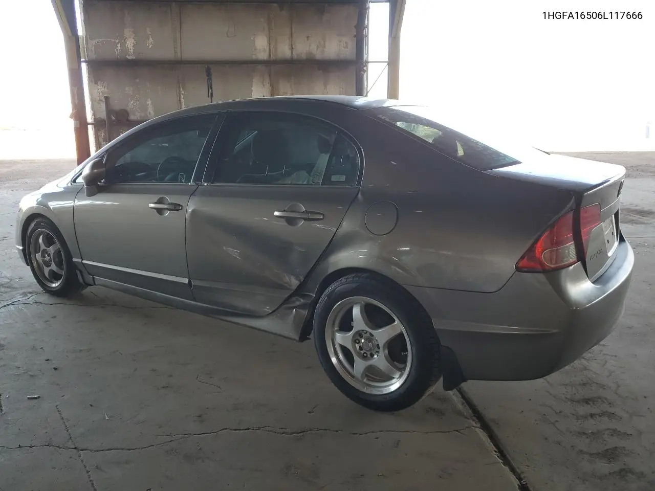 1HGFA16506L117666 2006 Honda Civic Lx