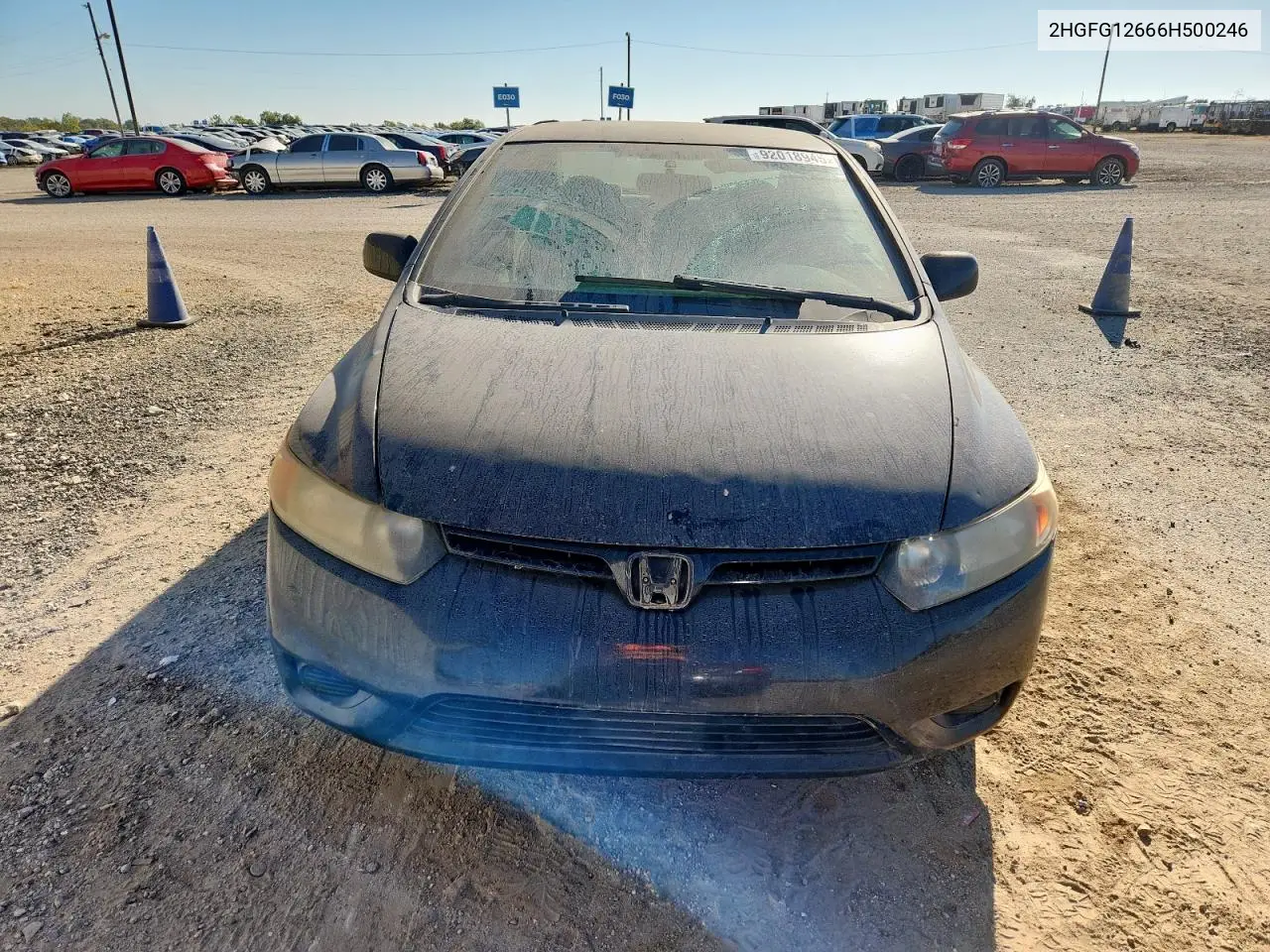 2HGFG12666H500246 2006 Honda Civic Lx