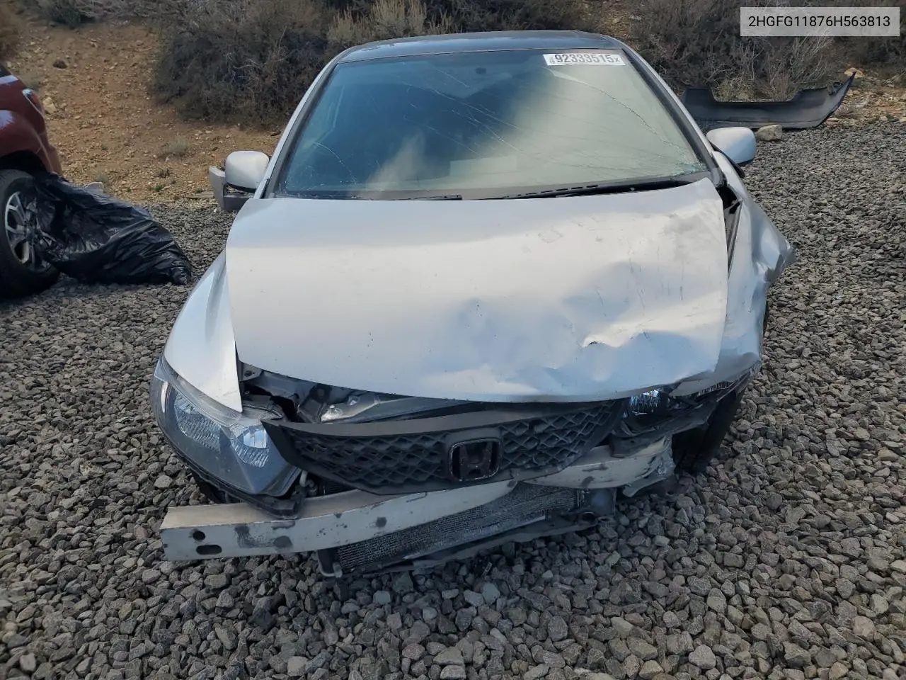 2HGFG11876H563813 2006 Honda Civic Ex