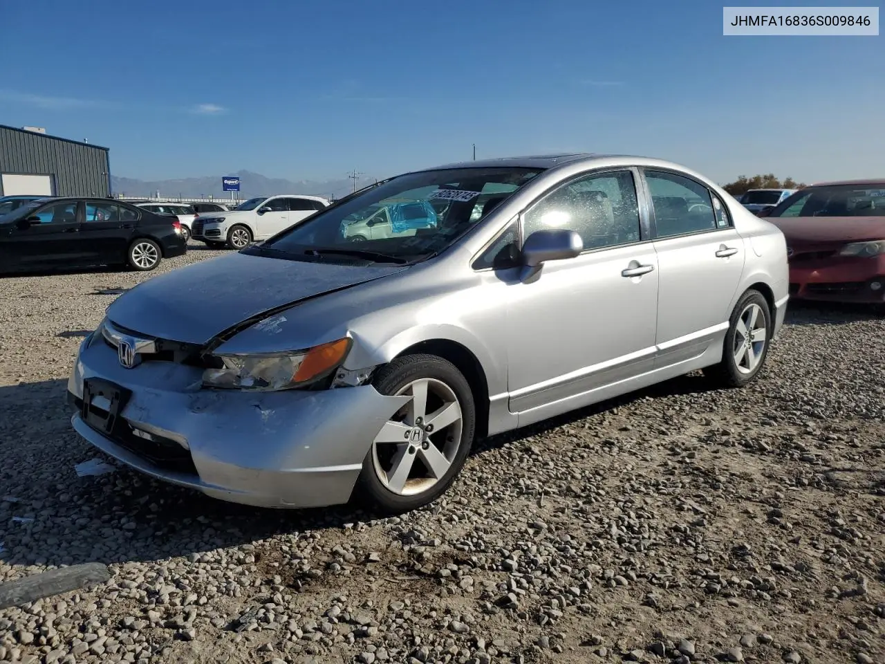 JHMFA16836S009846 2006 Honda Civic Ex