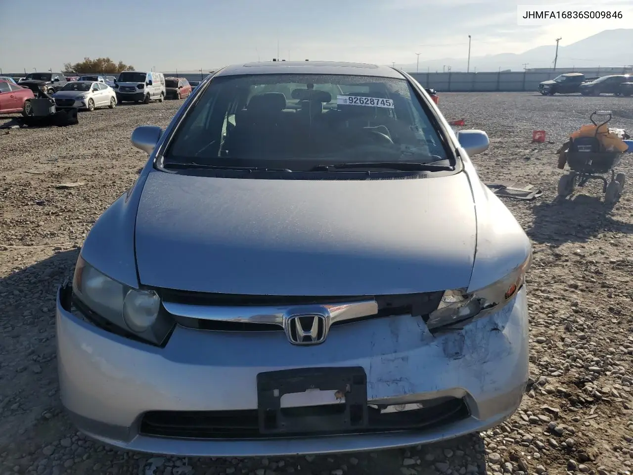 JHMFA16836S009846 2006 Honda Civic Ex