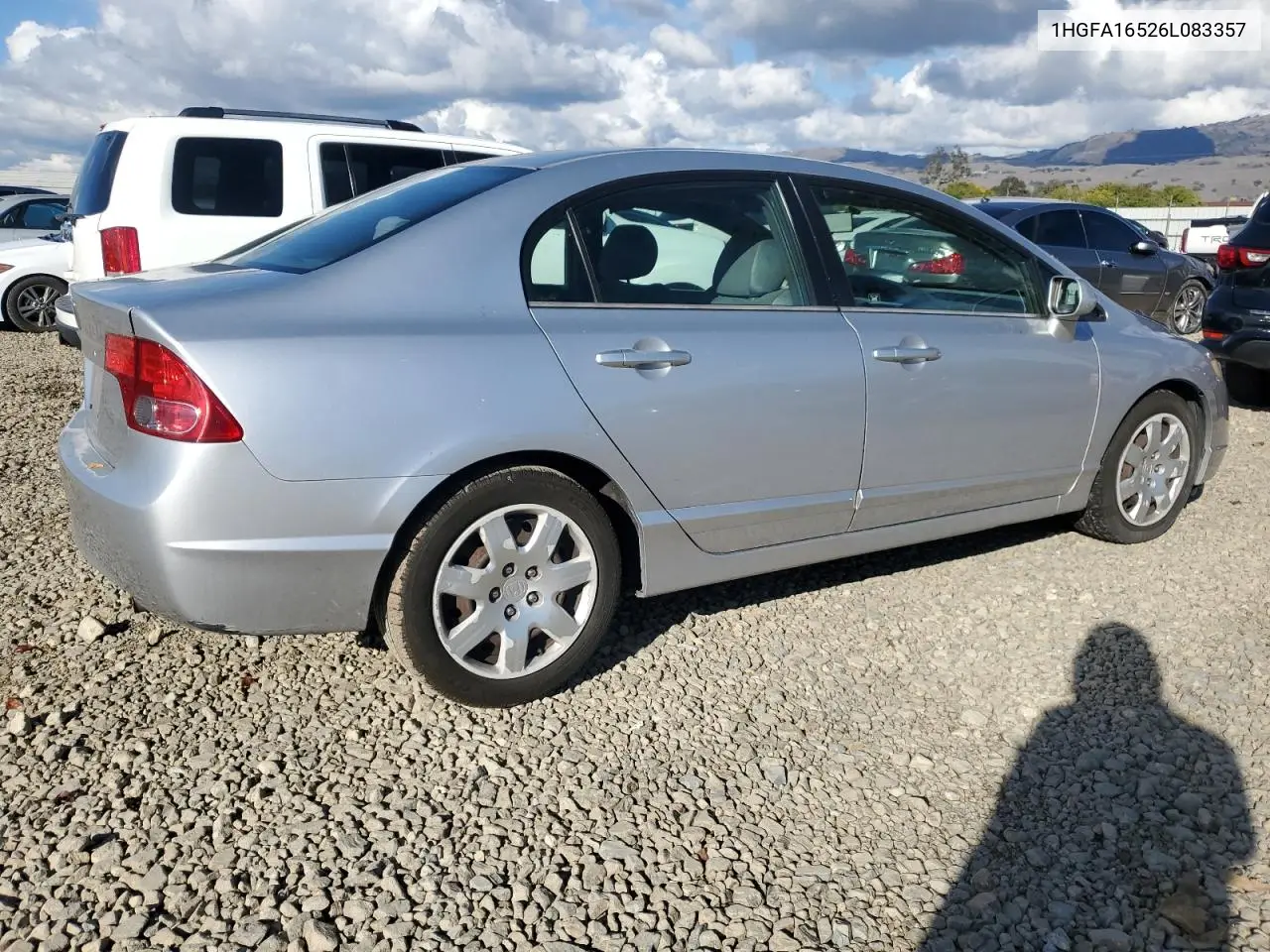 1HGFA16526L083357 2006 Honda Civic Lx