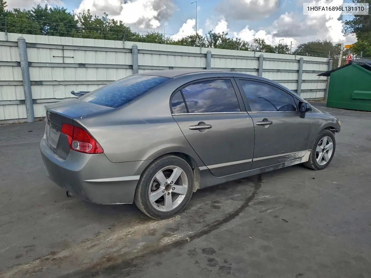 1HGFA16896L131110 2006 Honda Civic Ex