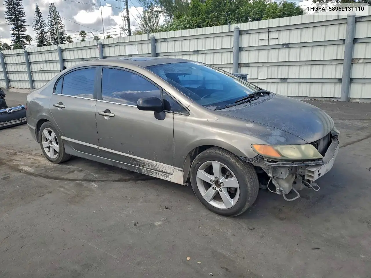1HGFA16896L131110 2006 Honda Civic Ex