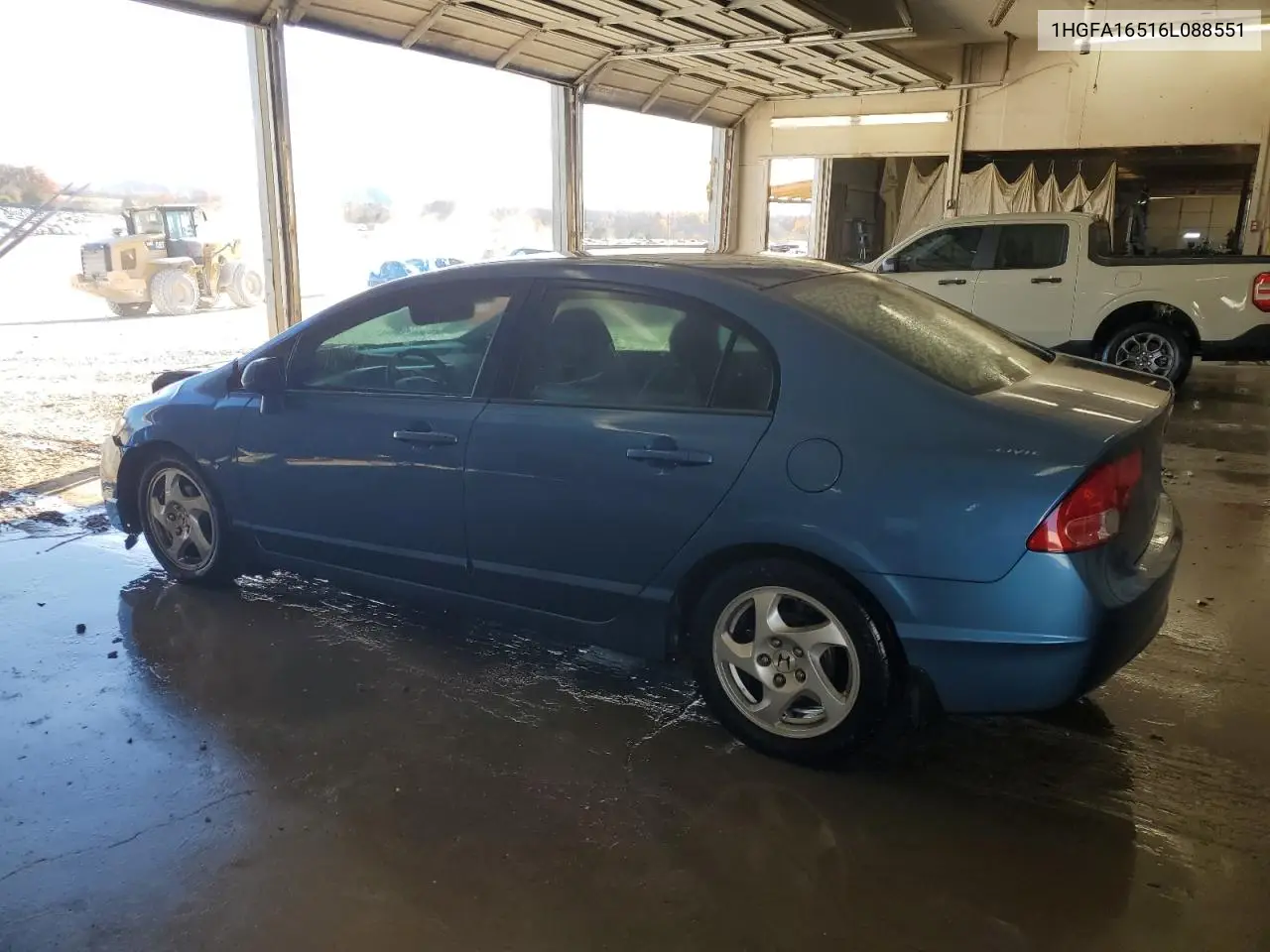1HGFA16516L088551 2006 Honda Civic Lx