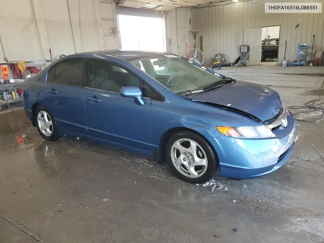 1HGFA16516L088551 2006 Honda Civic Lx