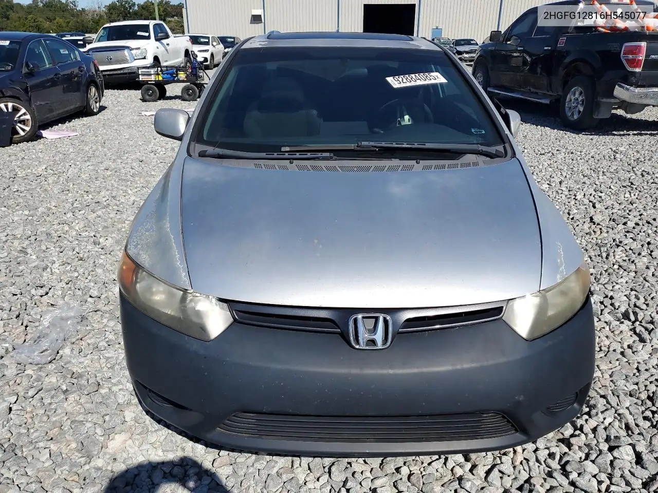 2HGFG12816H545077 2006 Honda Civic Ex