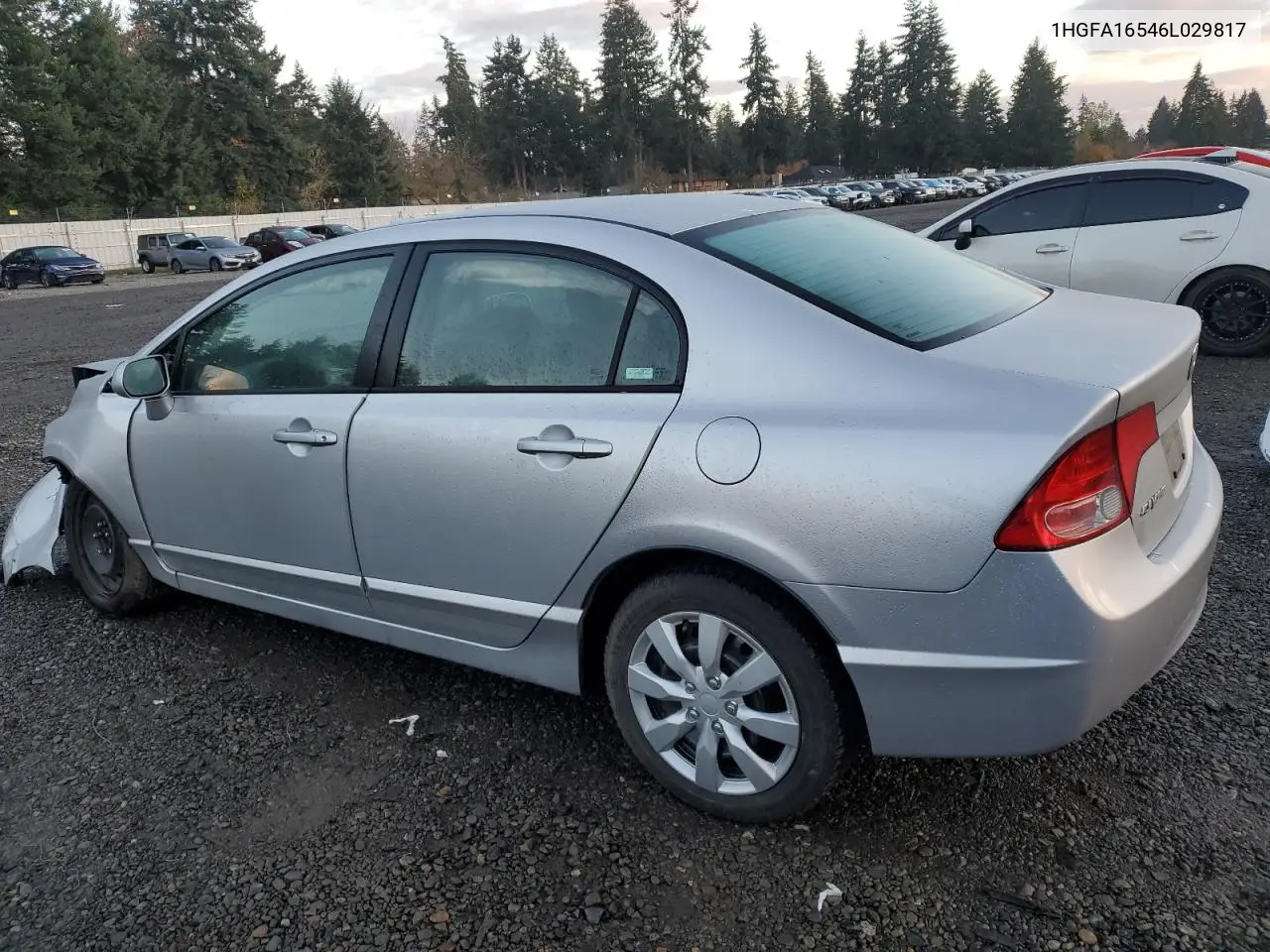 1HGFA16546L029817 2006 Honda Civic Lx