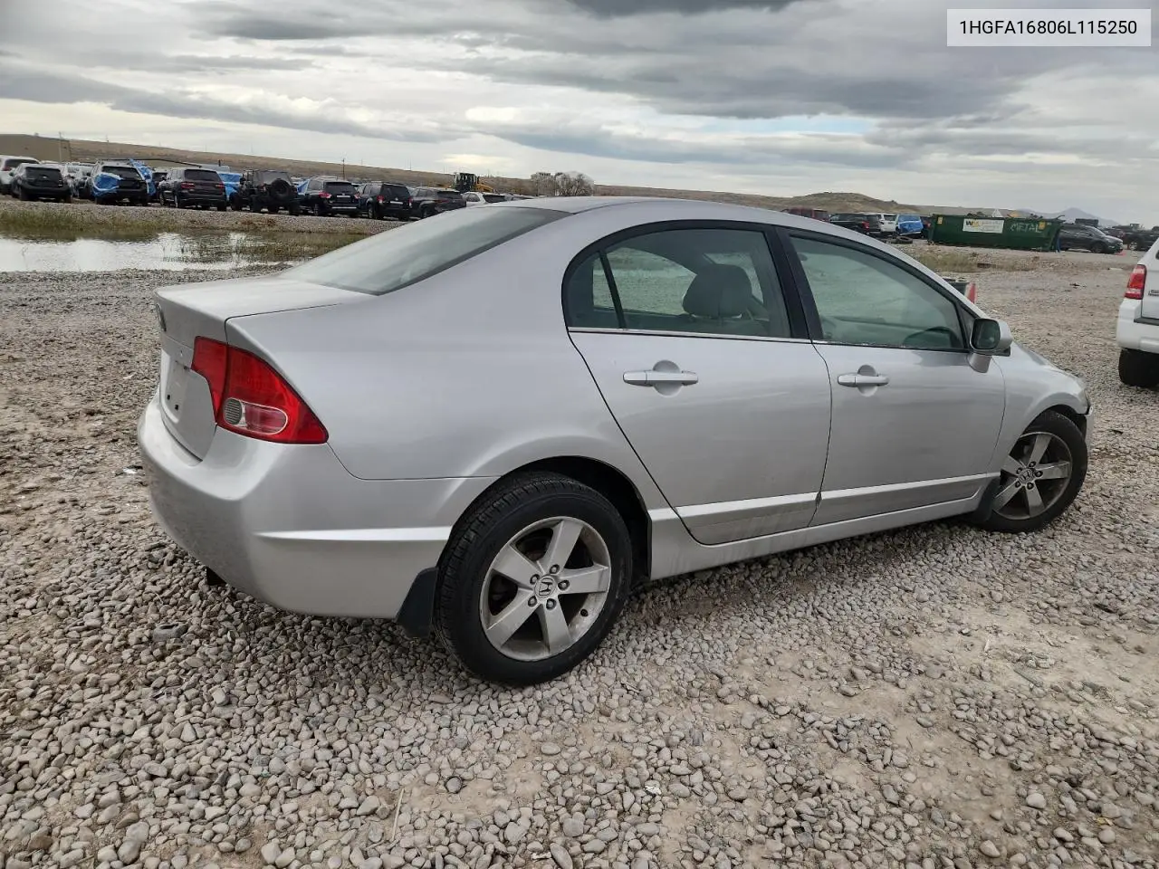 1HGFA16806L115250 2006 Honda Civic Ex